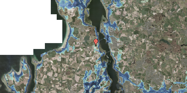 Stomflod og havvand på Enghaven 42, 3630 Jægerspris