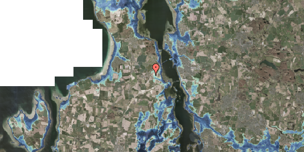 Stomflod og havvand på Esrogårdsvej 4, 3630 Jægerspris