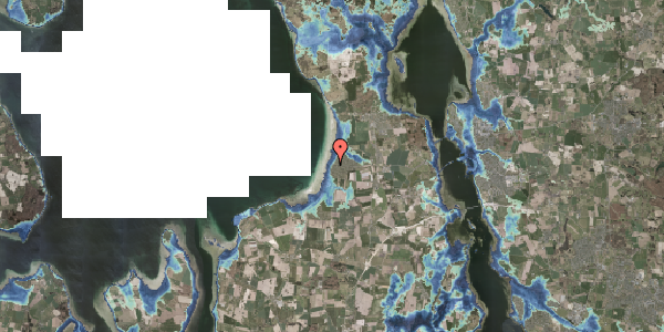 Stomflod og havvand på Fjordvej 14, 3630 Jægerspris