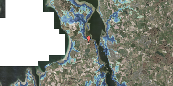 Stomflod og havvand på Fyrrebakken 2, 3630 Jægerspris