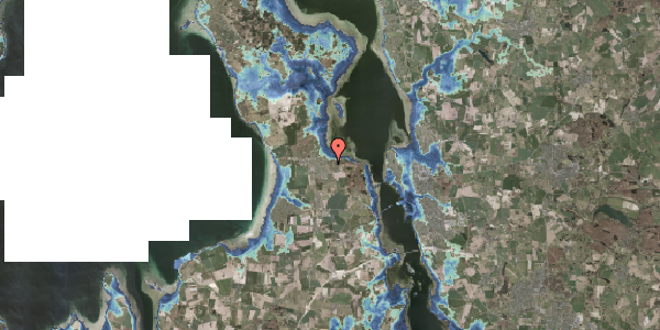 Stomflod og havvand på Fyrreknolden 12, 3630 Jægerspris