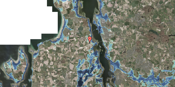 Stomflod og havvand på Gammel Færgegårdsvej 3, 3630 Jægerspris