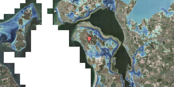 Stomflod og havvand på Grantoften 11, 3630 Jægerspris