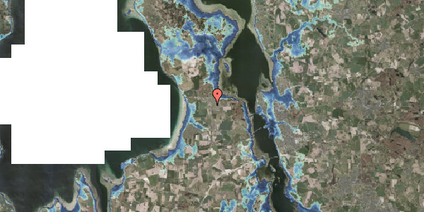 Stomflod og havvand på Kastanievej 13, 3630 Jægerspris