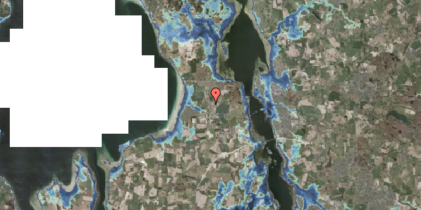 Stomflod og havvand på Kirketoften 6, 3630 Jægerspris