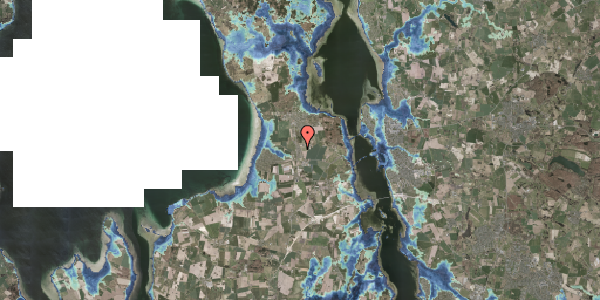 Stomflod og havvand på Kirkevænget 12, 3630 Jægerspris