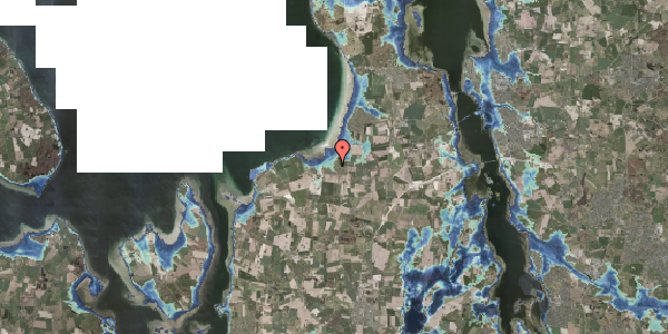 Stomflod og havvand på Knoldager 1, 3630 Jægerspris