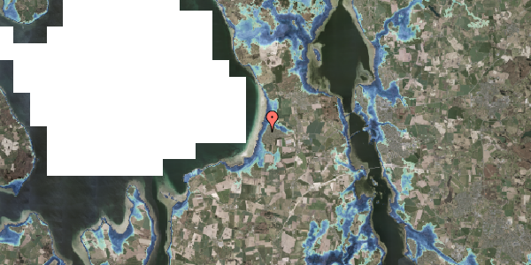 Stomflod og havvand på Konkylievej 3, 3630 Jægerspris