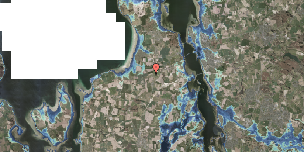 Stomflod og havvand på Landerslevvej 23, 3630 Jægerspris