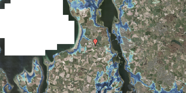 Stomflod og havvand på Landerslevvej 64, 3630 Jægerspris