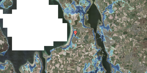 Stomflod og havvand på Lille Fjordvej 16, 3630 Jægerspris