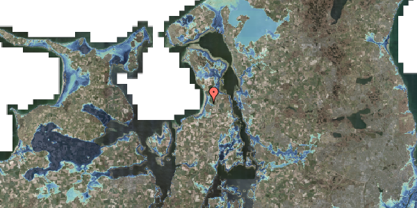 Stomflod og havvand på Lillebakken 3, 3630 Jægerspris