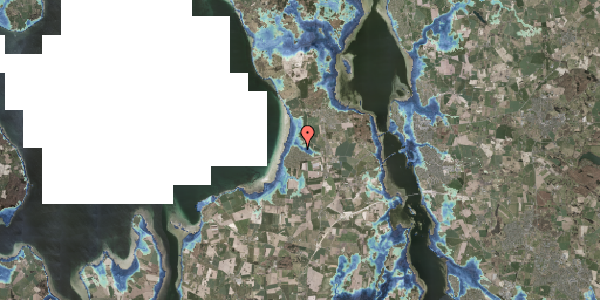 Stomflod og havvand på Lillebakken 16, 3630 Jægerspris