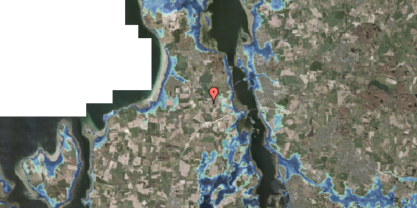 Stomflod og havvand på Lyngerupvej 14, 3630 Jægerspris