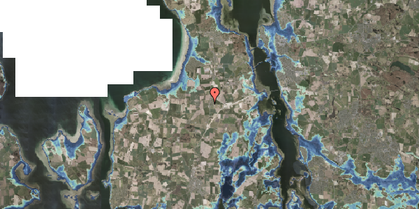 Stomflod og havvand på Lyngerupvej 51, 3630 Jægerspris