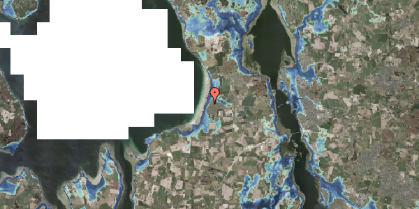 Stomflod og havvand på Muslingevej 14, 3630 Jægerspris