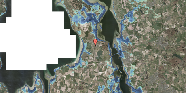 Stomflod og havvand på Mølleparken 9, 3630 Jægerspris