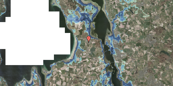 Stomflod og havvand på Mølleparken 36, 3630 Jægerspris