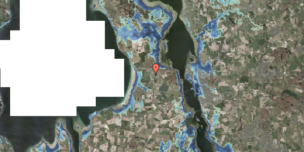 Stomflod og havvand på Mølleparken 42, 3630 Jægerspris