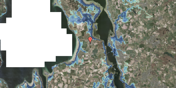Stomflod og havvand på Mølleparken 74, 3630 Jægerspris