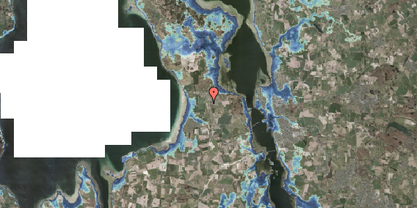 Stomflod og havvand på Mølleparken 106, 3630 Jægerspris