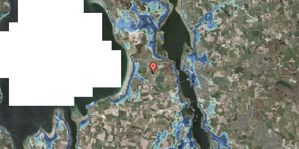 Stomflod og havvand på Møllevej 108, 3630 Jægerspris