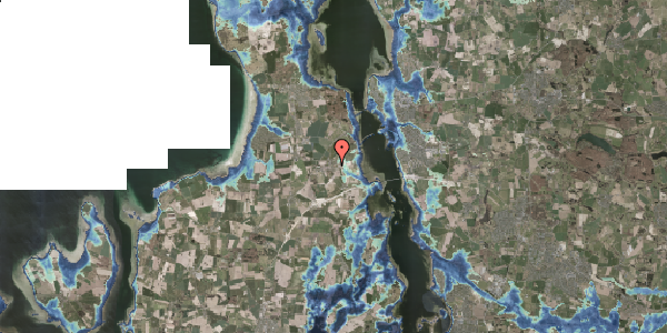 Stomflod og havvand på Nyvej 6, 3630 Jægerspris