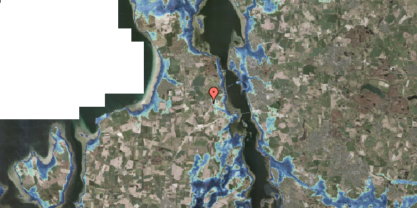 Stomflod og havvand på Nyvej 8, 3630 Jægerspris
