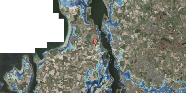 Stomflod og havvand på Nyvej 12, 3630 Jægerspris
