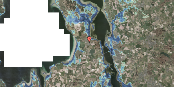 Stomflod og havvand på Nøddekrogen 6, 3630 Jægerspris