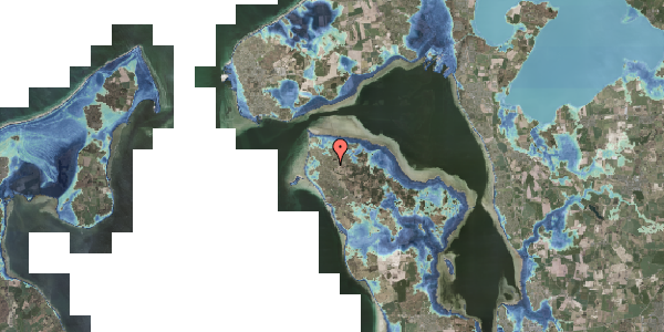 Stomflod og havvand på Rågevej 14, 3630 Jægerspris