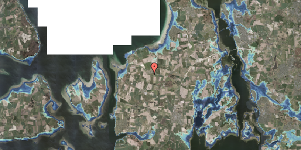 Stomflod og havvand på Skarndalsvej 10, 3630 Jægerspris