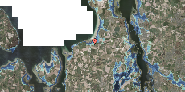 Stomflod og havvand på Skehøjvej 12, 3630 Jægerspris