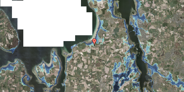 Stomflod og havvand på Skehøjvej 15, 3630 Jægerspris