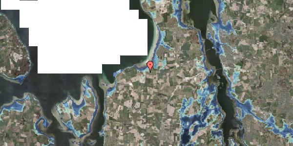 Stomflod og havvand på Skehøjvej 24, 3630 Jægerspris