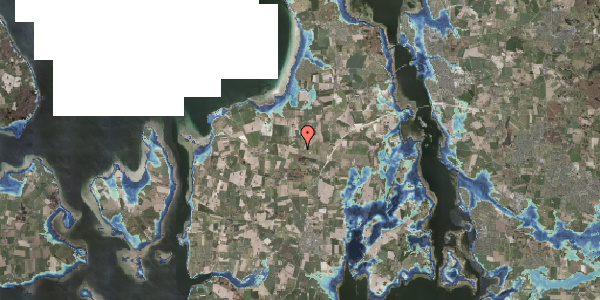 Stomflod og havvand på Solbakkevej 8, 3630 Jægerspris