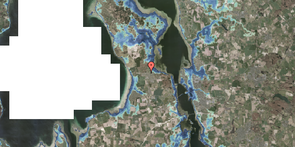 Stomflod og havvand på Sportsvej 3, 3630 Jægerspris