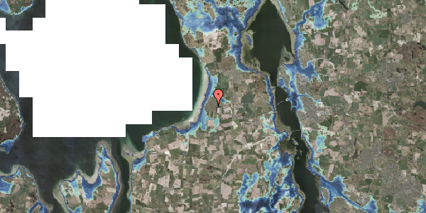 Stomflod og havvand på Spurvevej 15, 3630 Jægerspris