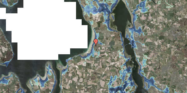 Stomflod og havvand på Strandgaardsvej 40, 3630 Jægerspris