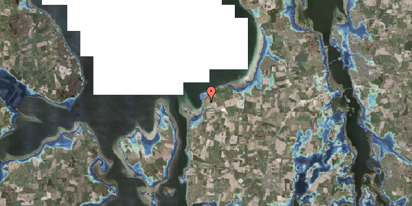 Stomflod og havvand på Strandhøj 2, 3630 Jægerspris