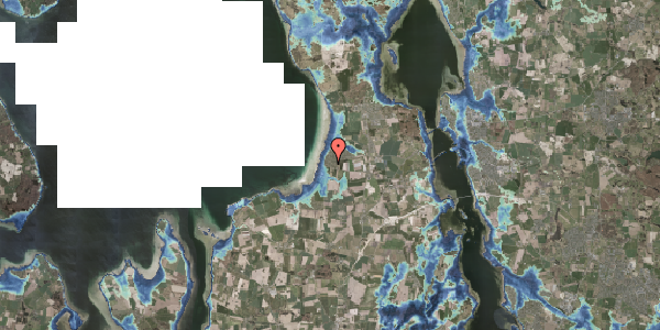 Stomflod og havvand på Strandlystvej 3, 3630 Jægerspris