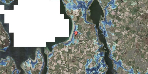 Stomflod og havvand på Strandlystvej 13, 3630 Jægerspris