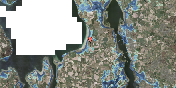 Stomflod og havvand på Strandlystvej 14, 3630 Jægerspris