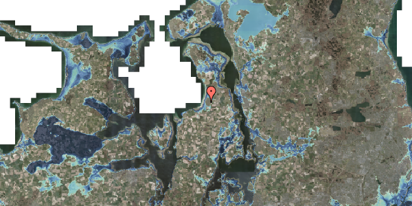 Stomflod og havvand på Strandvangen 4, 3630 Jægerspris