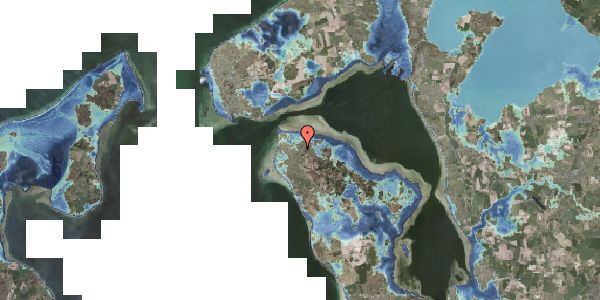 Stomflod og havvand på Søbovej 4, 3630 Jægerspris