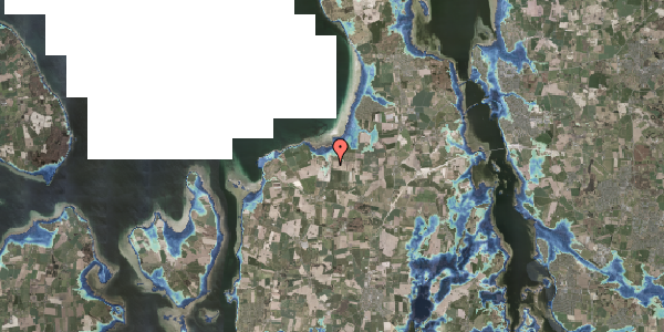 Stomflod og havvand på Toftegaardsvej 80, 3630 Jægerspris