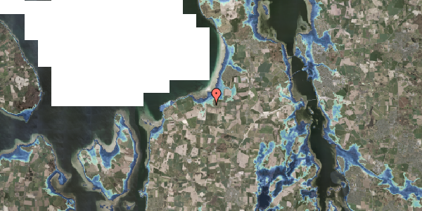 Stomflod og havvand på Traneagervej 31, 3630 Jægerspris