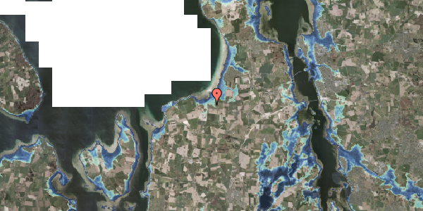 Stomflod og havvand på Traneagervej 41, 3630 Jægerspris