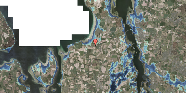 Stomflod og havvand på Tørveagervej 18, 3630 Jægerspris