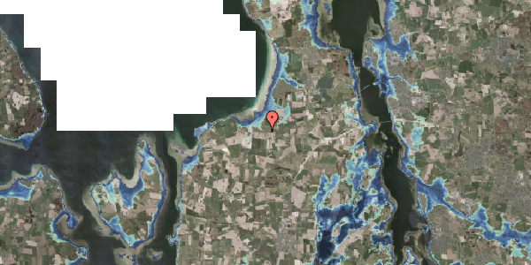 Stomflod og havvand på Tørveagervej 25, 3630 Jægerspris